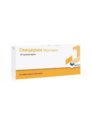 Glycerin 3 g. 10 suspositories
